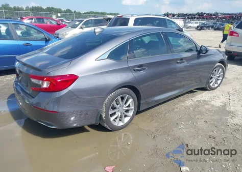 2021 Honda Accord Lx from USA, damaged, VIN 1HGCV1F12MA105886